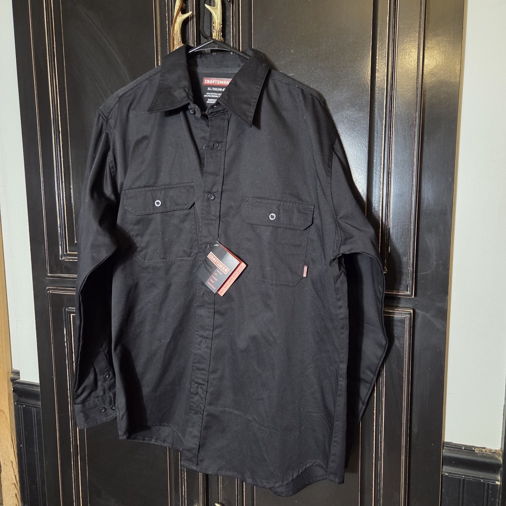 NWT Craftsman XL Workwear, Repels,resists Water,oil, Stains Odor Shrink